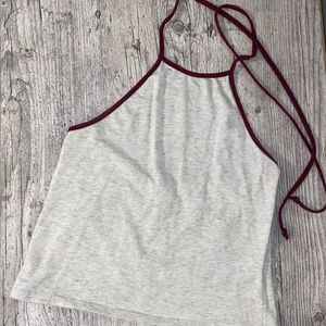BOUTIQUE - Crop Halter Top
